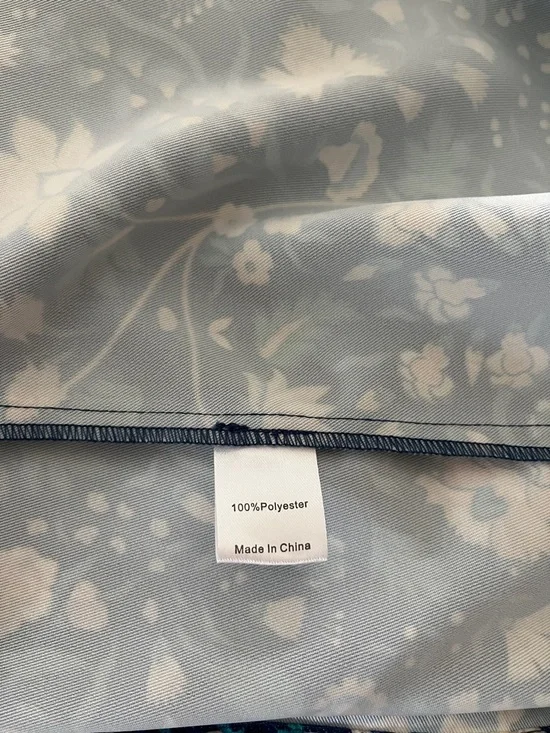 Tuckernuck Navy Floral Button-Front Top - Picture 6 of 6